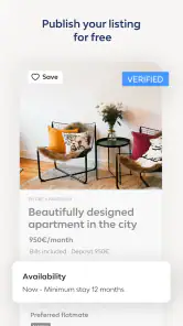 Badi – Rooms for rent screenshot