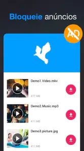 Baixador de todos os vídeos ,V screenshot