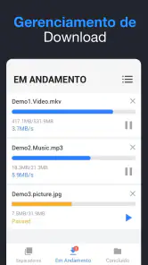 Baixador de todos os vídeos ,V screenshot