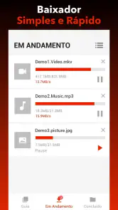 Baixador de Vídeos screenshot
