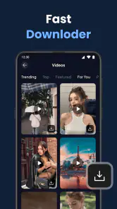 Baixador e reprodutor de vídeo screenshot