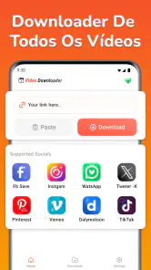 Baixador vídeos: Salvar vídeo screenshot