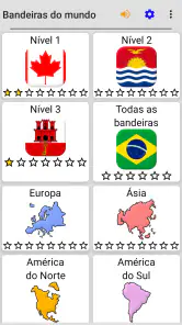 Bandeiras dos países do mundo screenshot