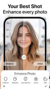 Bangs! AI Haircut & Color screenshot