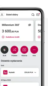 Bank Millennium screenshot