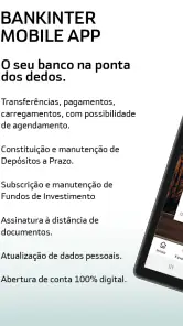 Bankinter Portugal screenshot