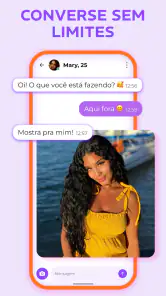 Bate-papo Online: Talkie Live screenshot