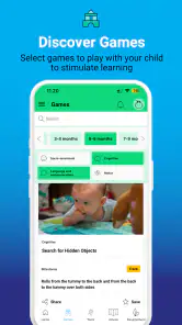 Bebbo parenting app screenshot