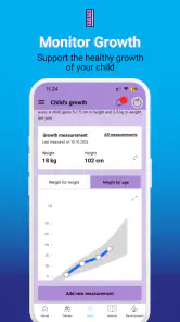 Bebbo parenting app screenshot