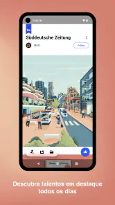 Behance – 크리에이티브 포트폴리오 screenshot