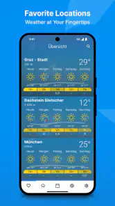 bergfex: weather & rain radar screenshot