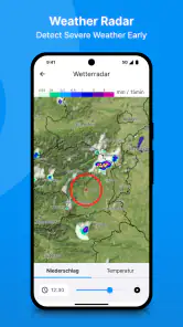 bergfex: weather & rain radar screenshot