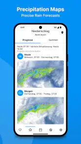 bergfex: weather & rain radar screenshot