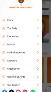 Bharatiya Janata Party App screenshot