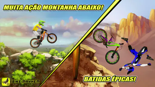 Bike Mayhem Mountain Racing screenshot
