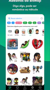 Bitmoji screenshot