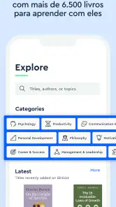 Blinkist: Resumos de Livros screenshot