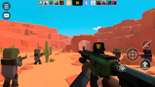 BLOCKFIELD - Jogo de Tiro 5v5 screenshot