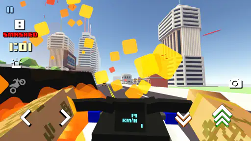 Blocky Moto Racing - motos screenshot