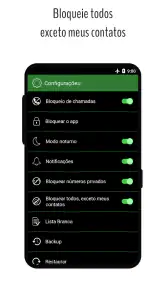 Bloqueador de Chamadas screenshot