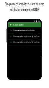 Bloqueador de Chamadas screenshot