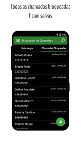 Bloqueador de Chamadas screenshot