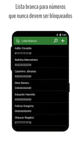 Bloqueador de Chamadas screenshot