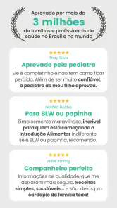 BLW Brasil - Alimentação Bebês screenshot
