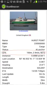 Boat Beacon - AIS Navigation screenshot