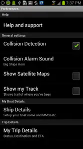 Boat Beacon - AIS Navigation screenshot