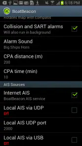 Boat Beacon - AIS Navigation screenshot