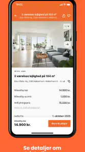 BoligPortal screenshot