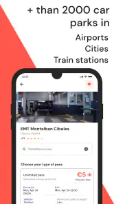 Book Parking Spaces - Parclick screenshot