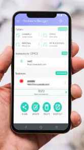 Bookmark Manager - URL manager screenshot