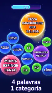 Bouncy Match: Bubble Word screenshot