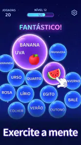 Bouncy Match: Bubble Word screenshot