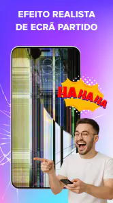 Broken Screen: Magic Wallpaper screenshot