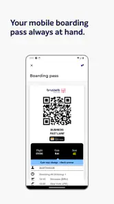 Brussels Airlines screenshot