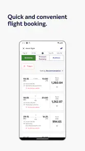 Brussels Airlines screenshot