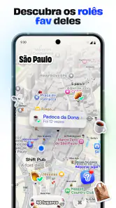 Bump - mapa para amigos screenshot