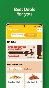 Burger King India screenshot