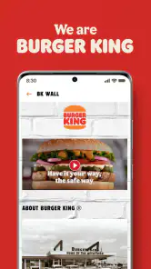 Burger King India screenshot