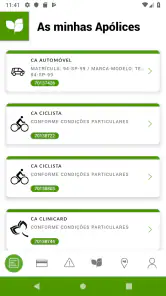 CA Seguros screenshot