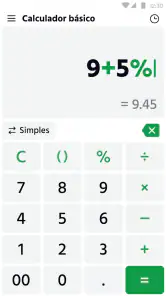 Calculadora: Porcentaje, Moeda screenshot