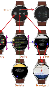 Calendar for wear screenshot