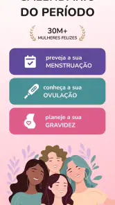 Calendário do período screenshot