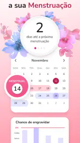 Calendário do período screenshot