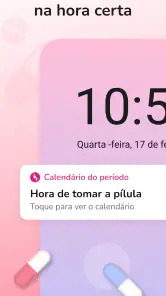 Calendário do período screenshot