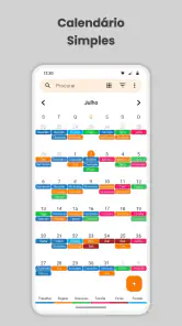 Calendário Simples screenshot