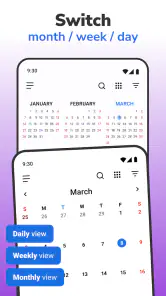Calendário Simples: Agenda screenshot